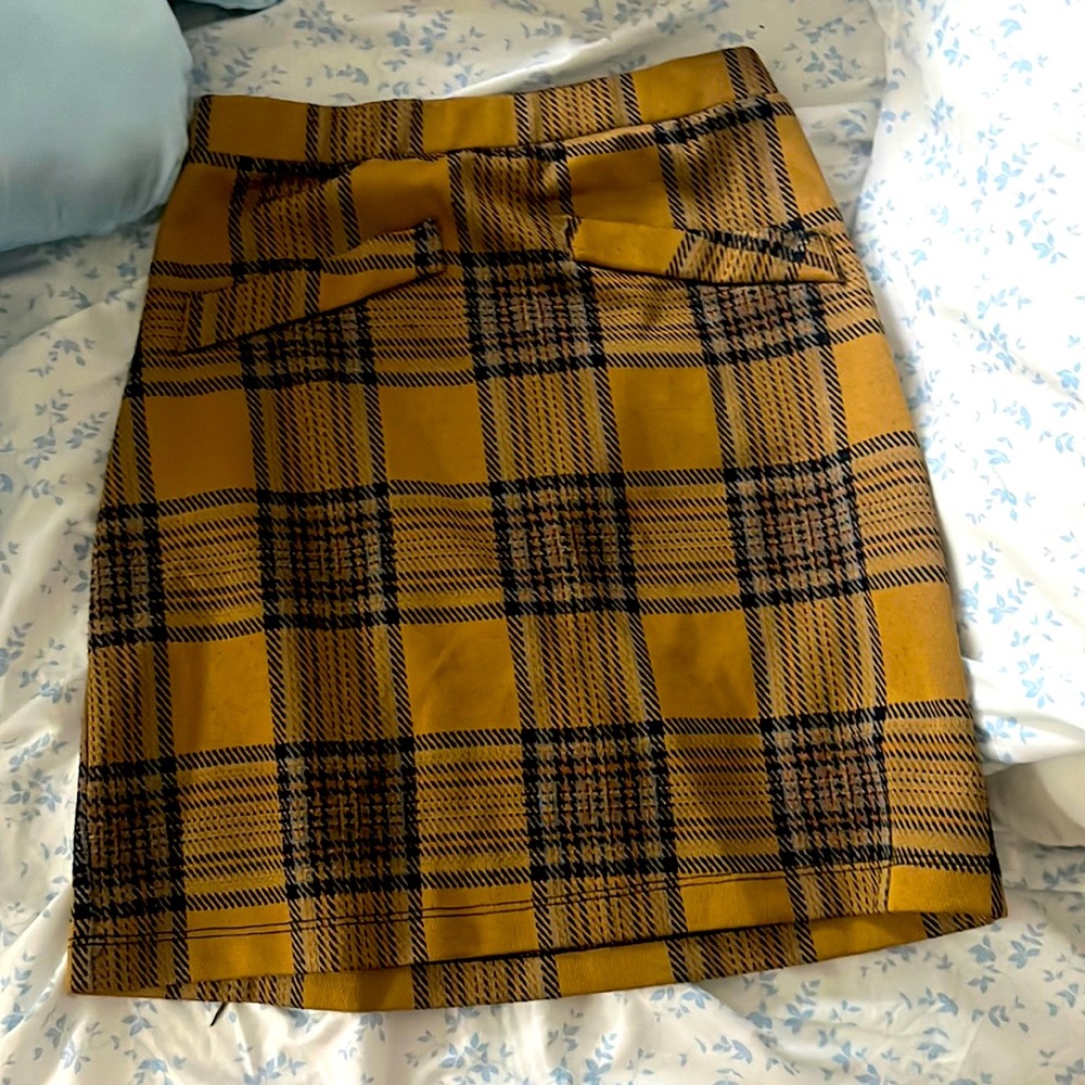Plaid skirt